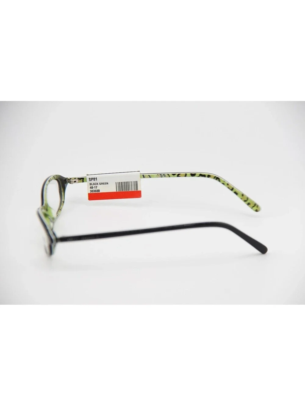 Steve Maiden Sp81 Ox Black Green Authentic Eyeglasses 48-17-135